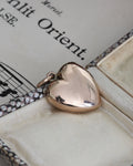 Antique Edwardian 9ct Gold Heart Locket