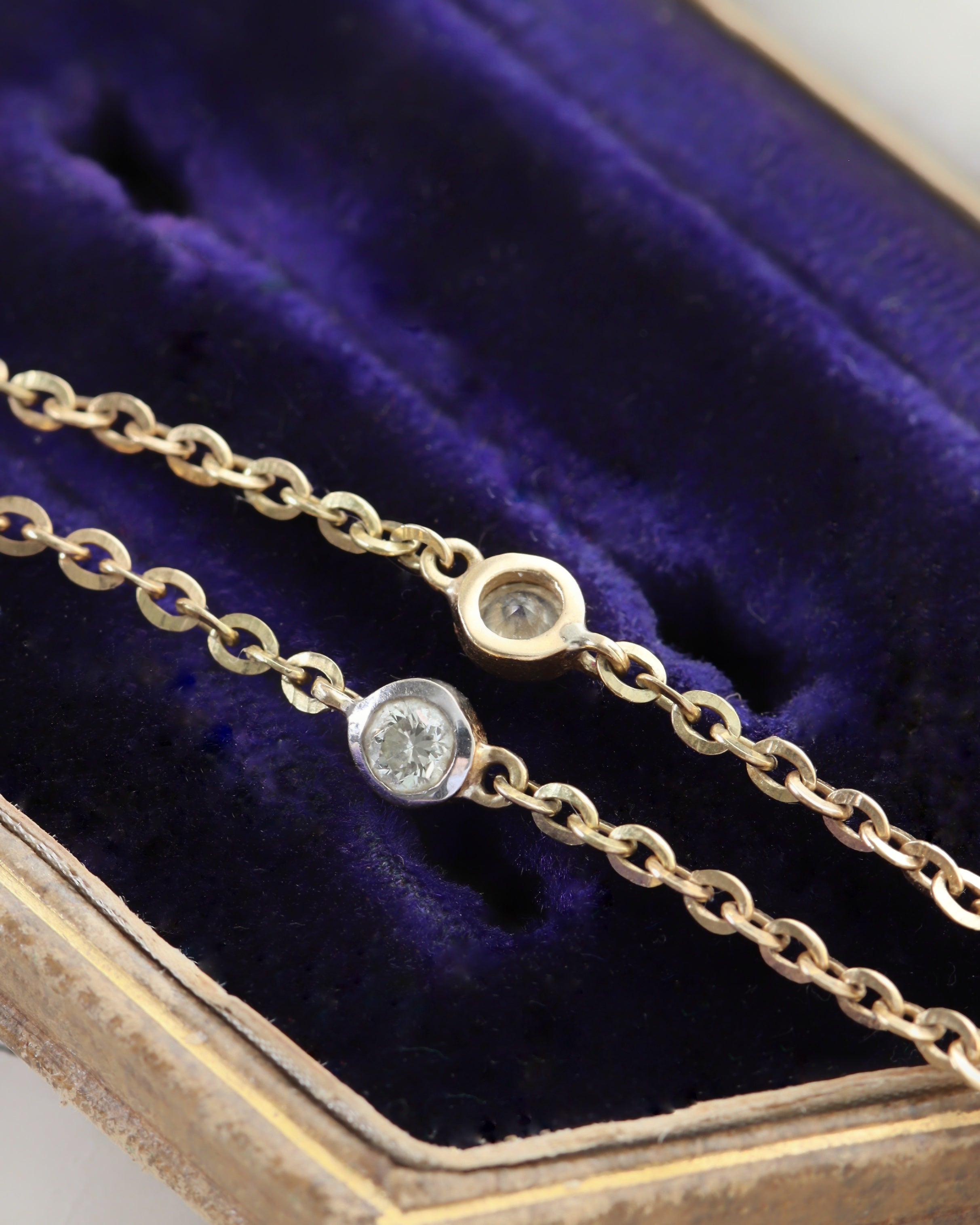Italian 18ct Yellow Gold ‘Diamonds by the Yard’ Chain