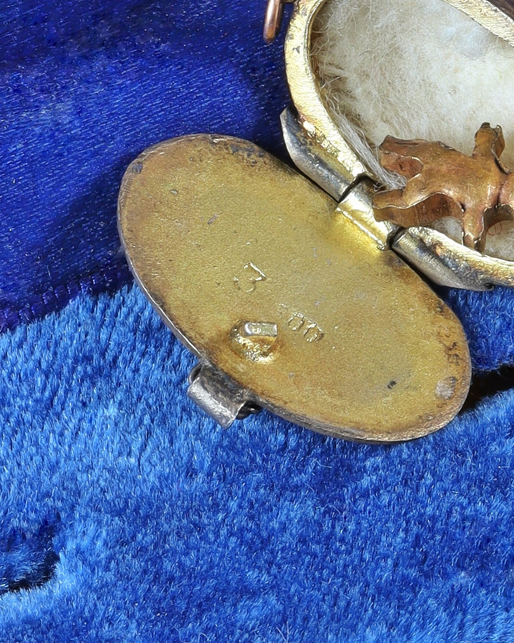 Antique Egyptian Revival Moses Basket Charm
