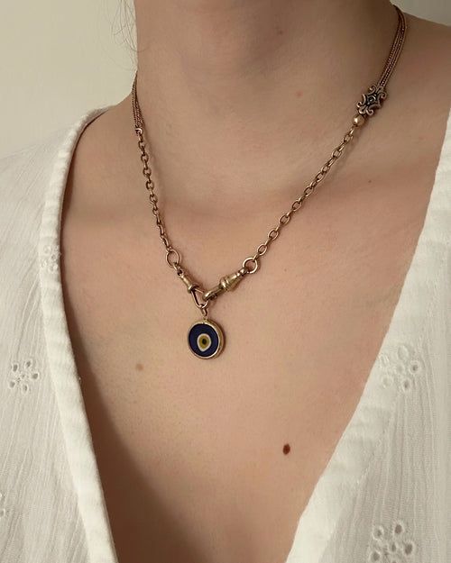 14ct Gold Evil Eye Charms - Two available