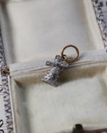 Art Deco Platinum & Diamond Articulated Windmill Charm