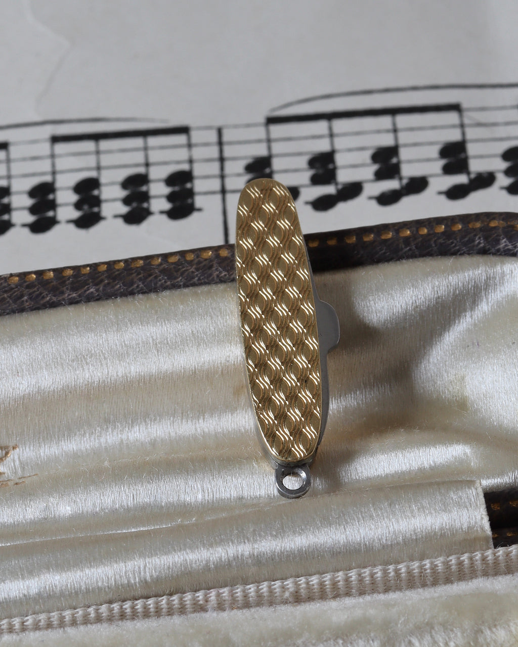 Vintage 18ct Yellow Gold Miniature Folding Penknife Charm