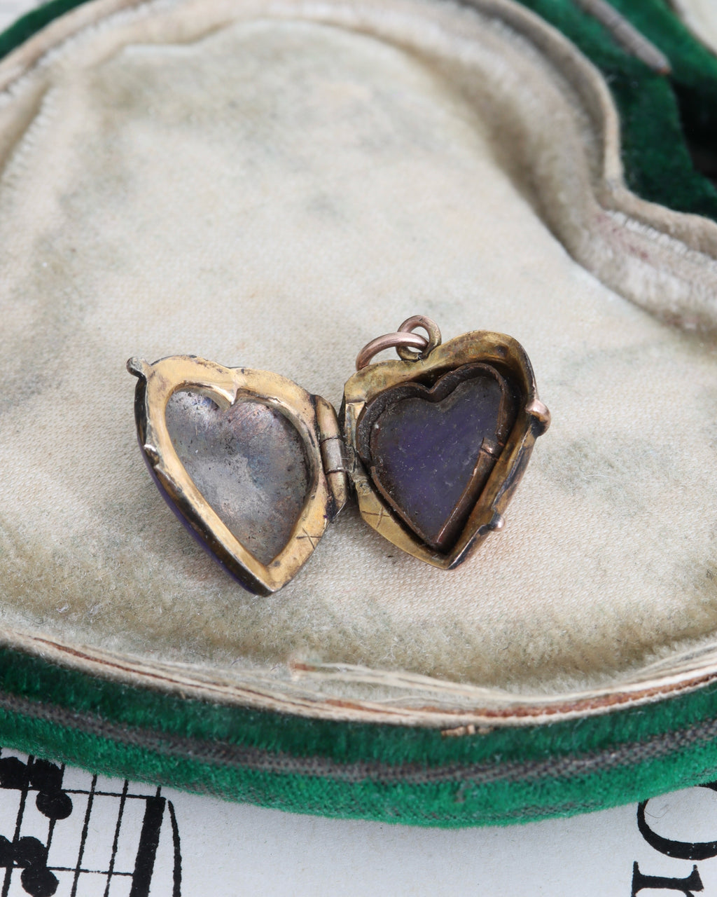 Georgian ‘Forget-me-not’ Heart Locket
