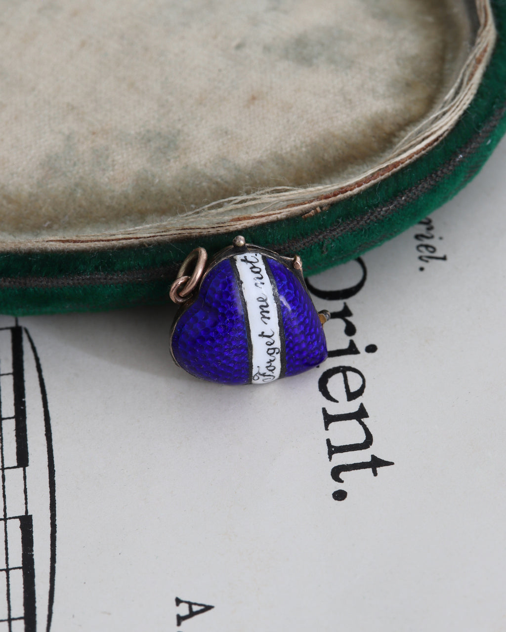 Georgian ‘Forget-me-not’ Heart Locket