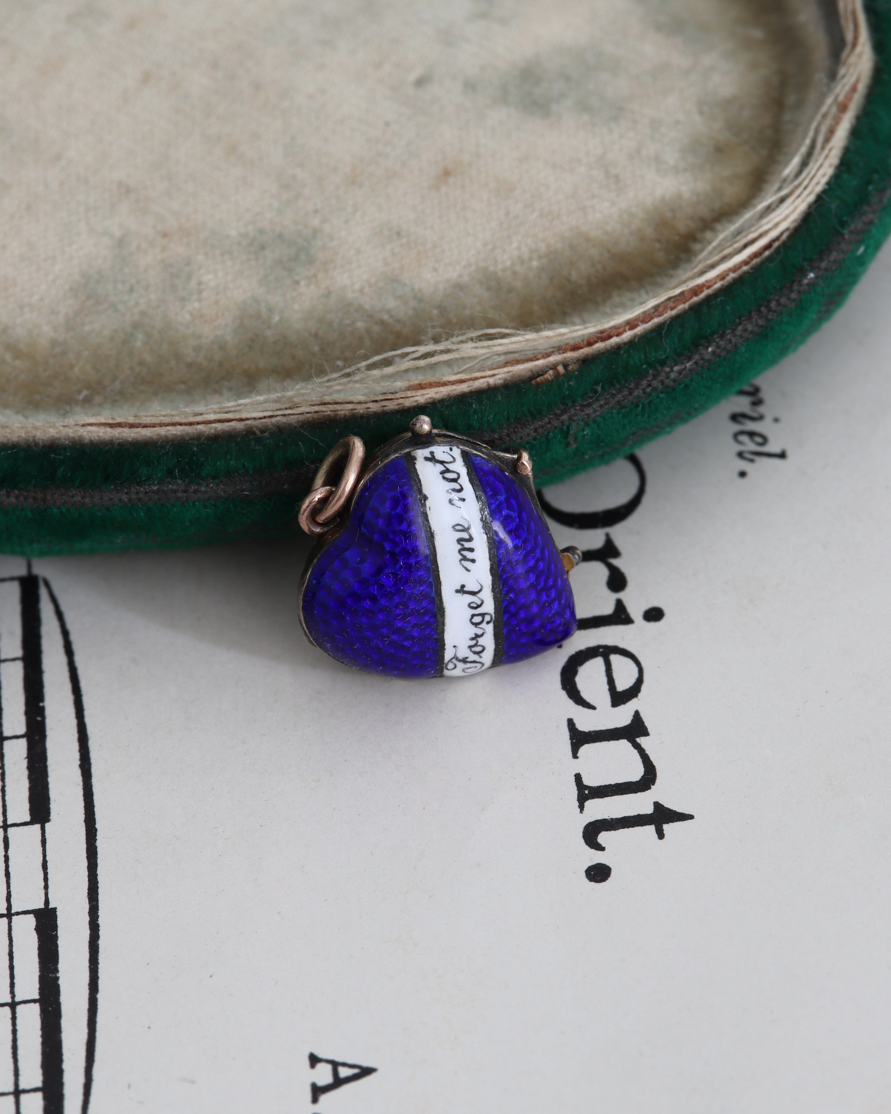 Georgian ‘Forget-me-not’ Heart Locket