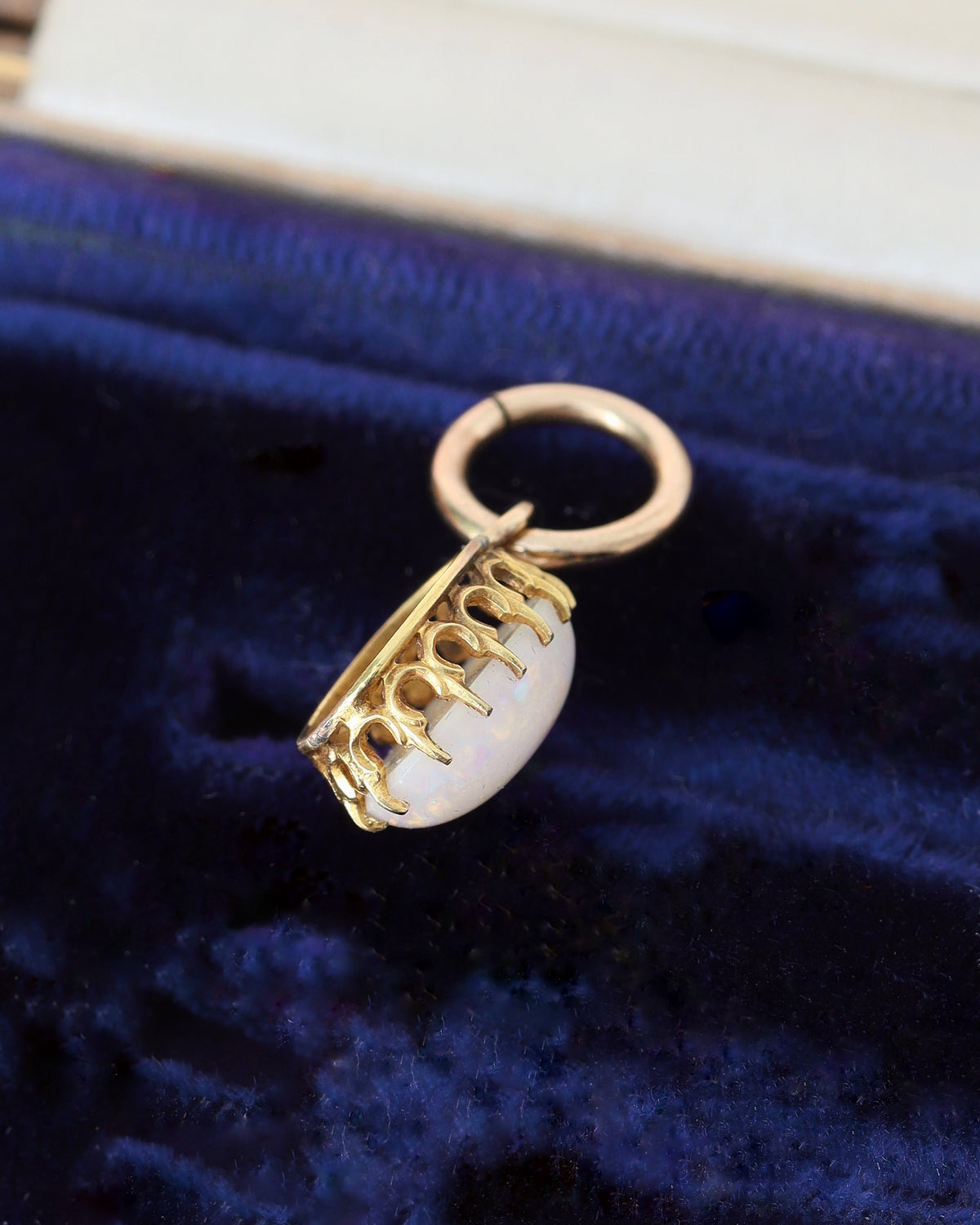 Victorian 9ct Gold Opal Charm