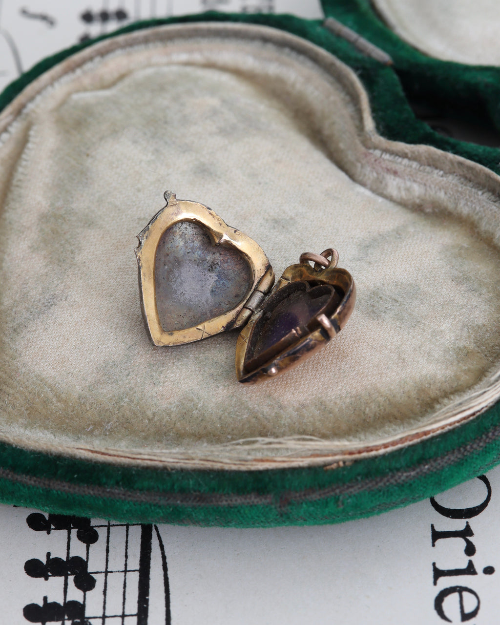 Georgian ‘Forget-me-not’ Heart Locket