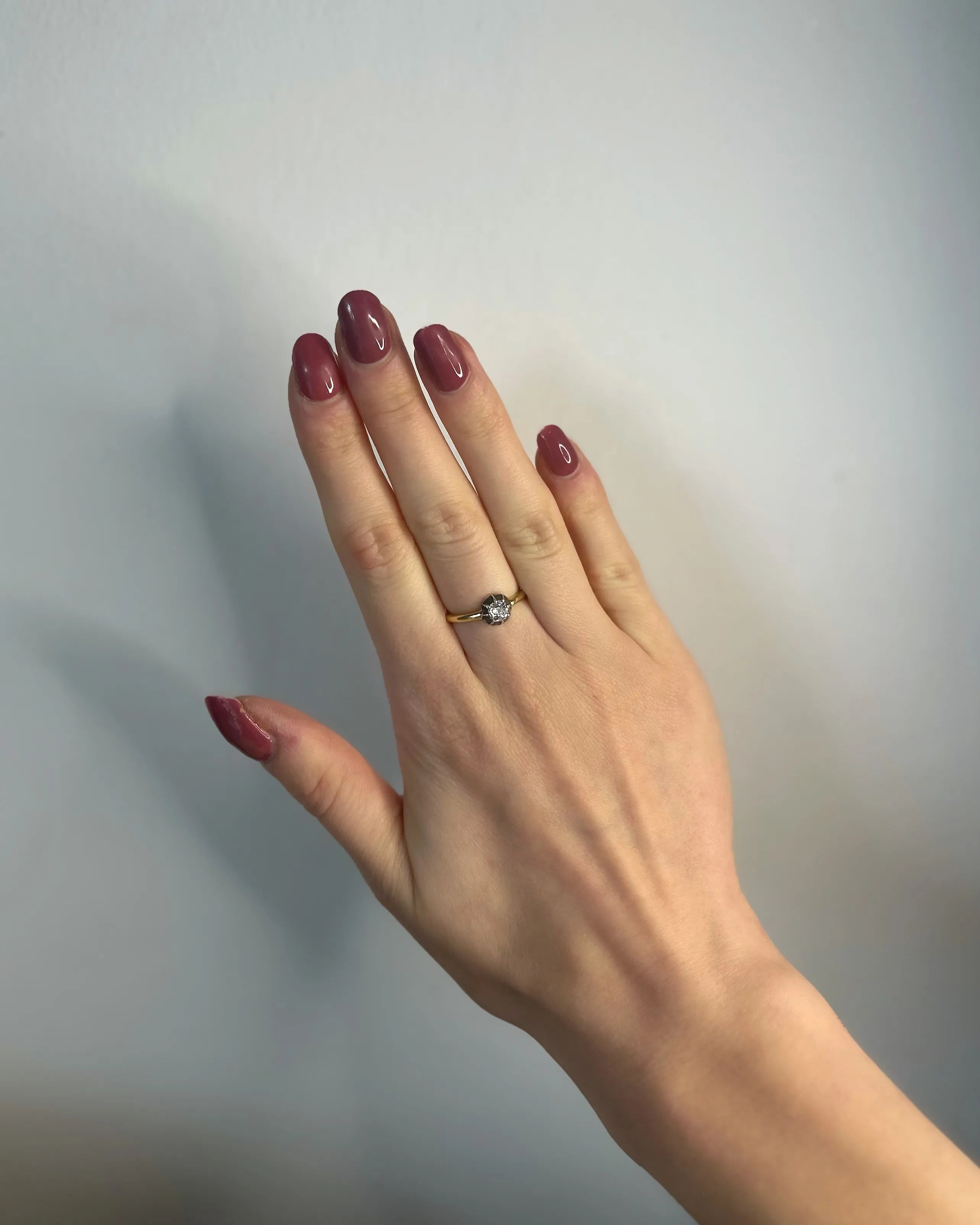 Antique Victorian Solitaire Ring