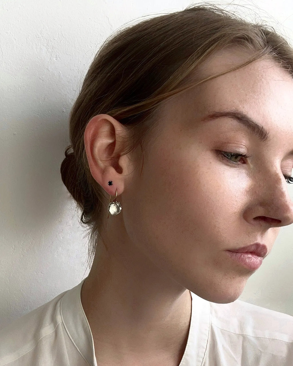 Antique Georgian Paste Earrings