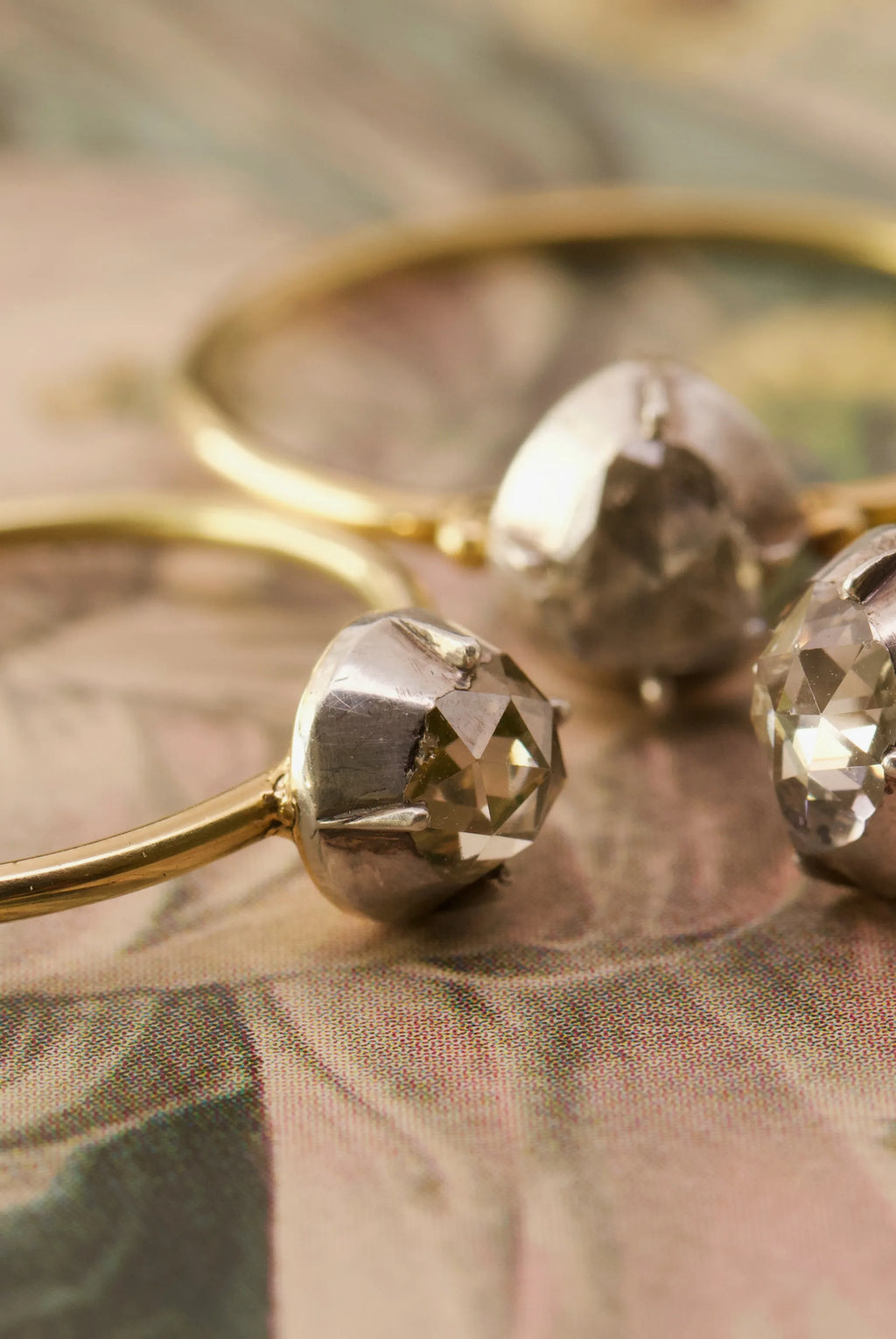 Georgian Circular Solitaire Diamond Ring