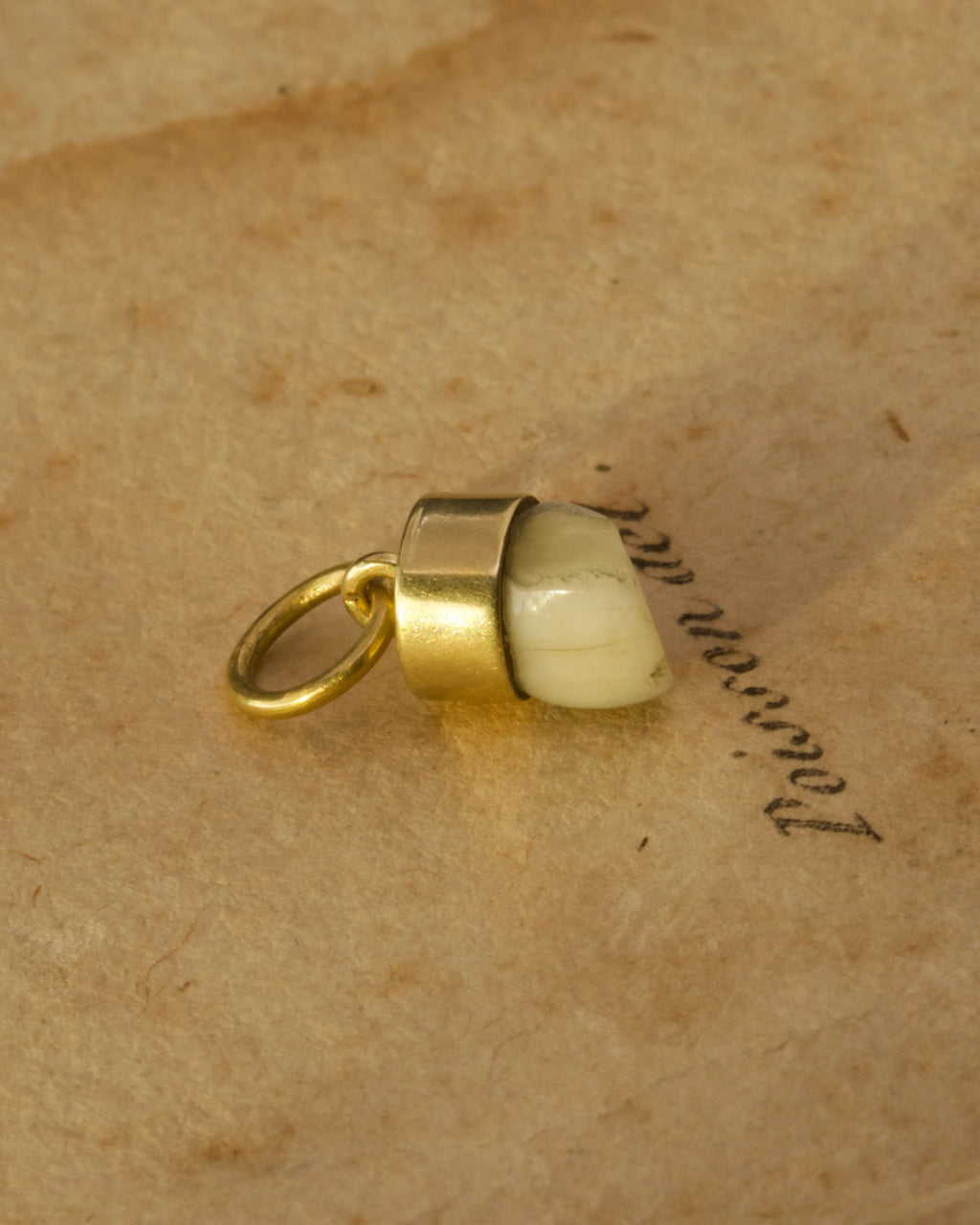19th-Century Baby Milk Tooth Charm