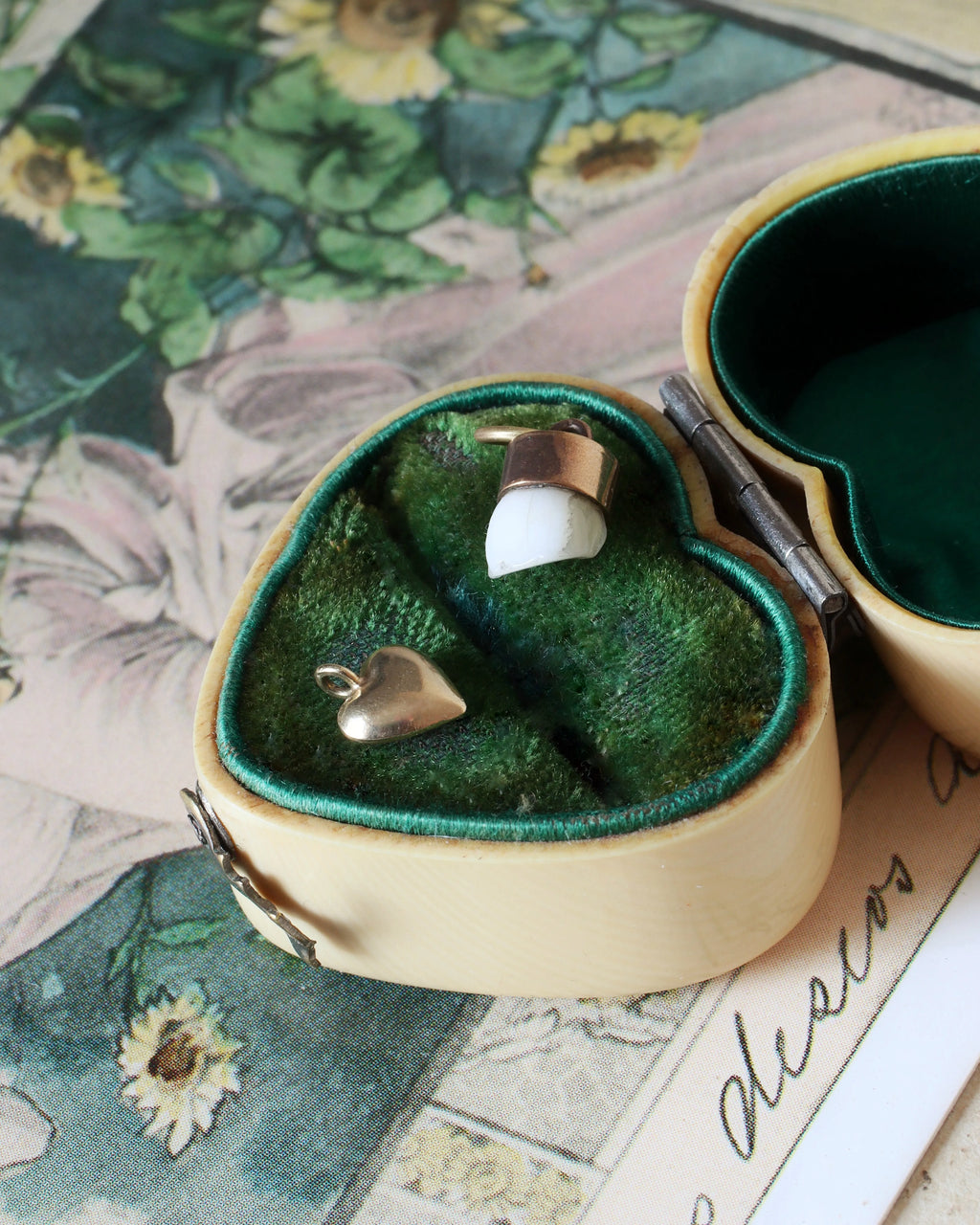 19th-Century Baby Milk Tooth Charm