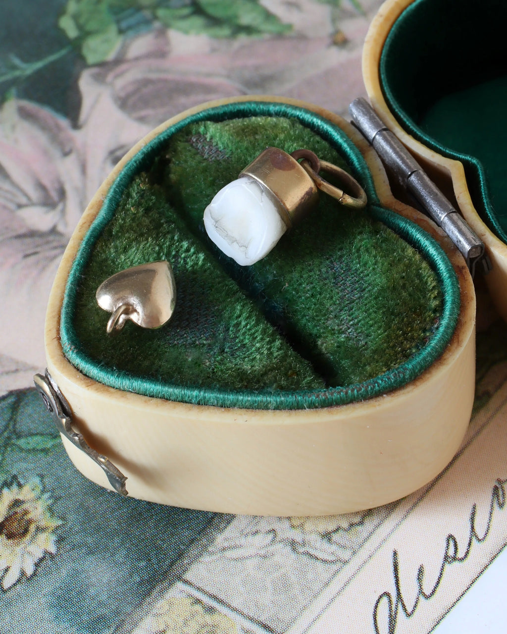 19th-Century Baby Milk Tooth Charm