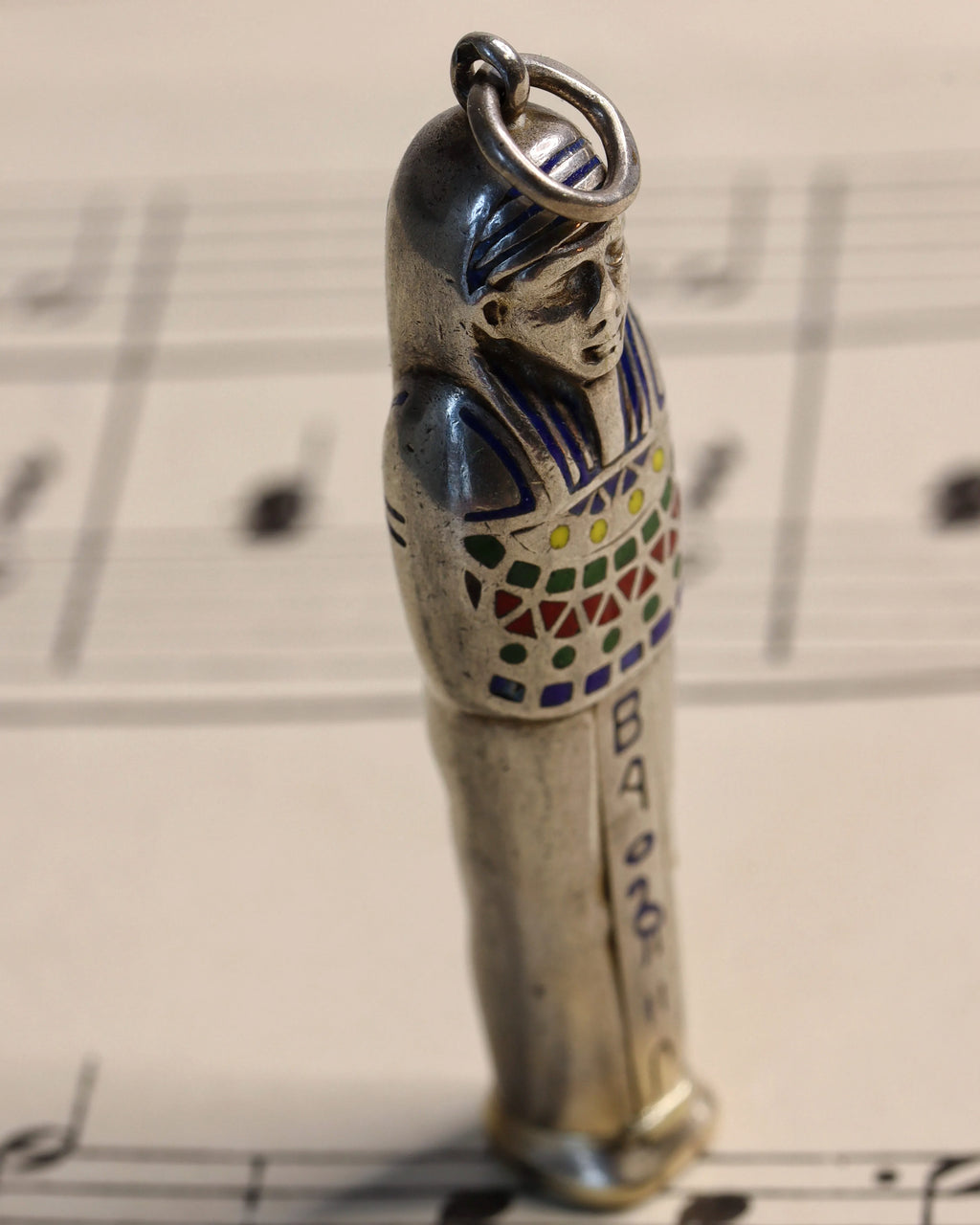 Art Deco Continental Silver Sarcophagus