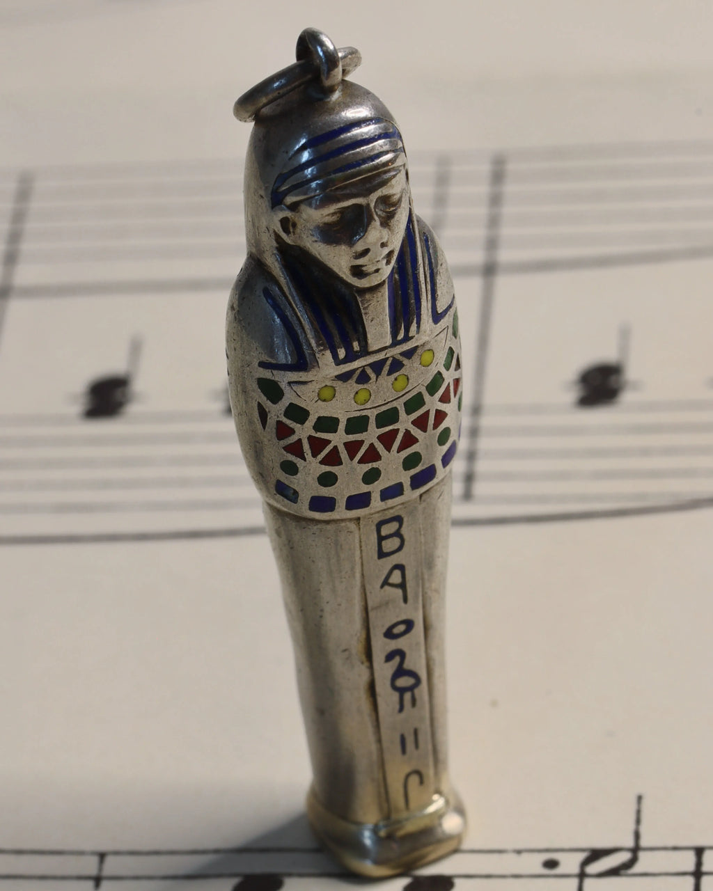 Art Deco Continental Silver Sarcophagus
