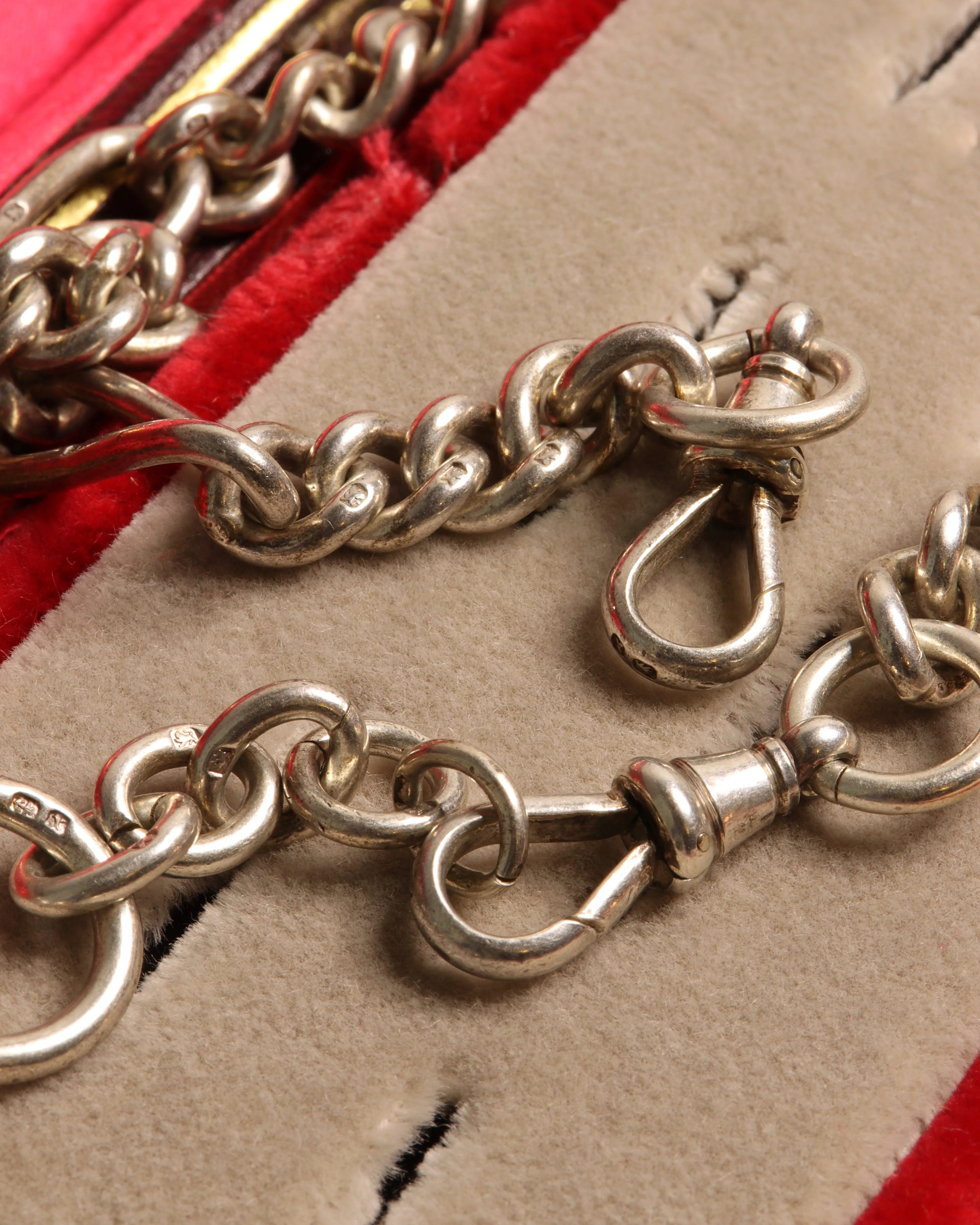 Victorian Silver T-Bar Chain with Extra Links