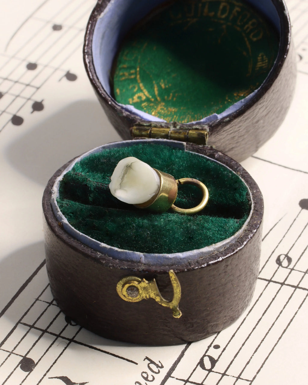 19th-Century Baby Milk Tooth Charm