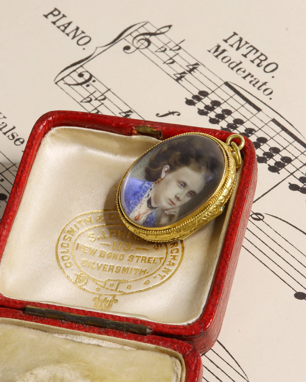 Antique Victorian 18ct Gold Pool of Light Locket
