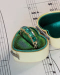 Antique Georgian Emerald Five Stone Ring