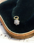 Converted Old Cut Diamond Daisy Charm in Platinum & Gold