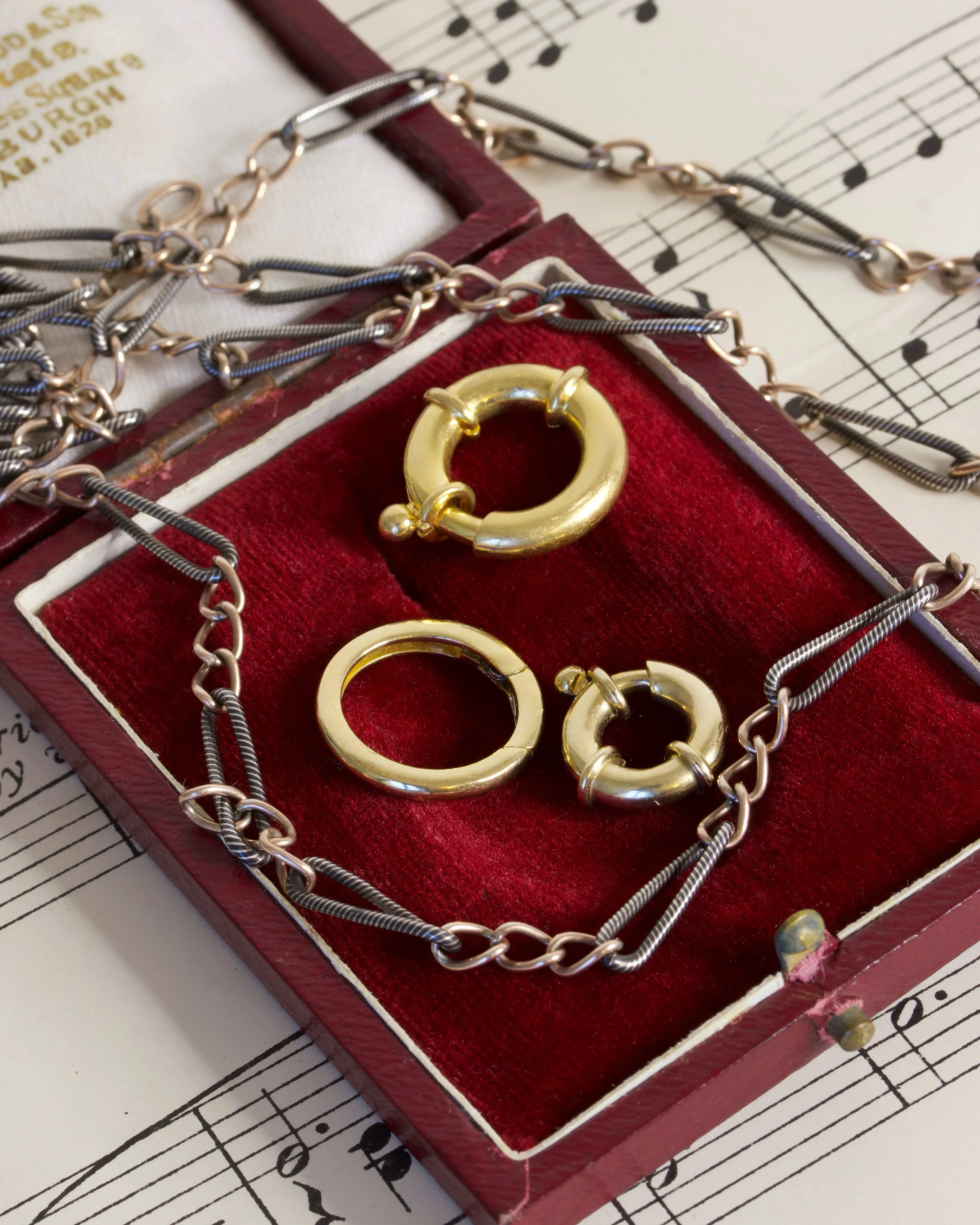 Vintage 9ct Yellow Gold Connector Clasp
