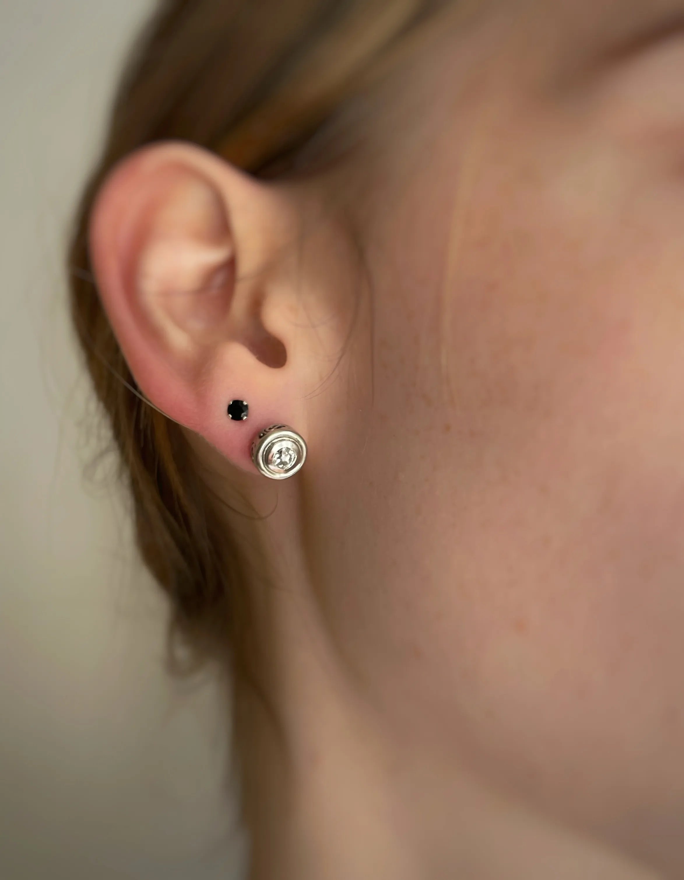 Art Deco Old-Cut Diamond Earrings
