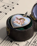 19th-Century Continental Enamelled Cherub Charm