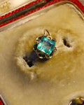 Antique Colombian Emerald Charm