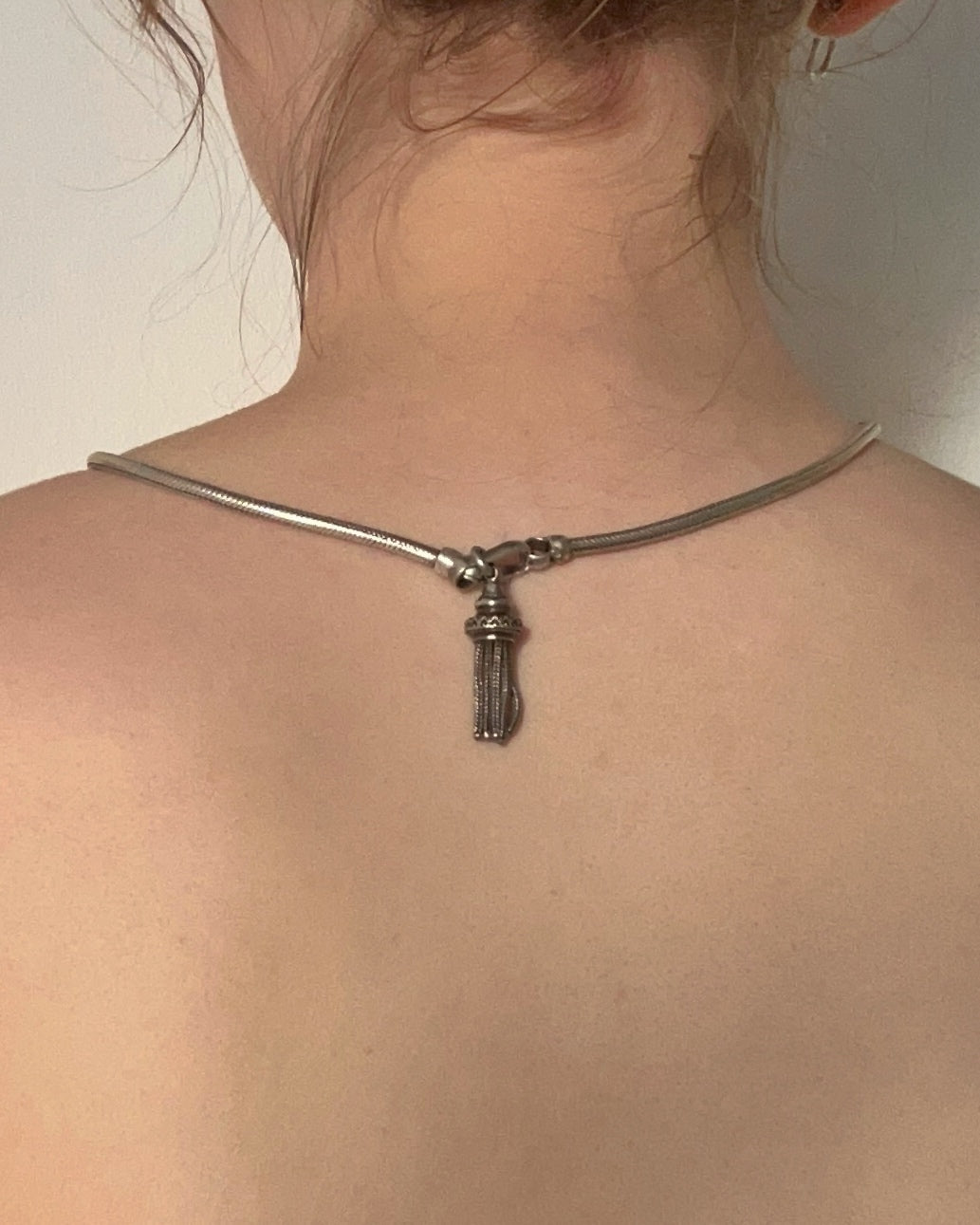 Victorian Silver Tassel Charms