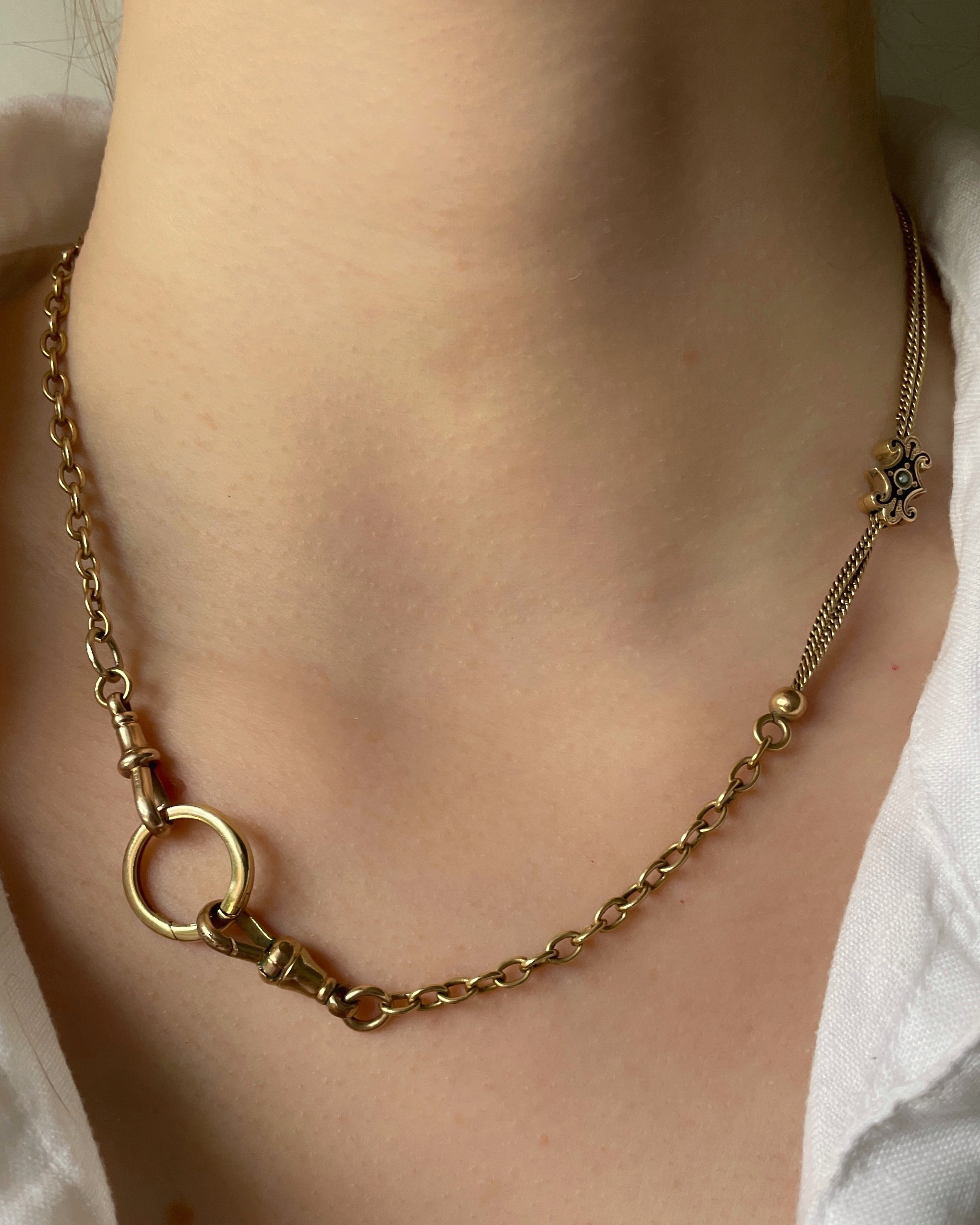 Vintage 9ct Yellow Gold Connector Clasp