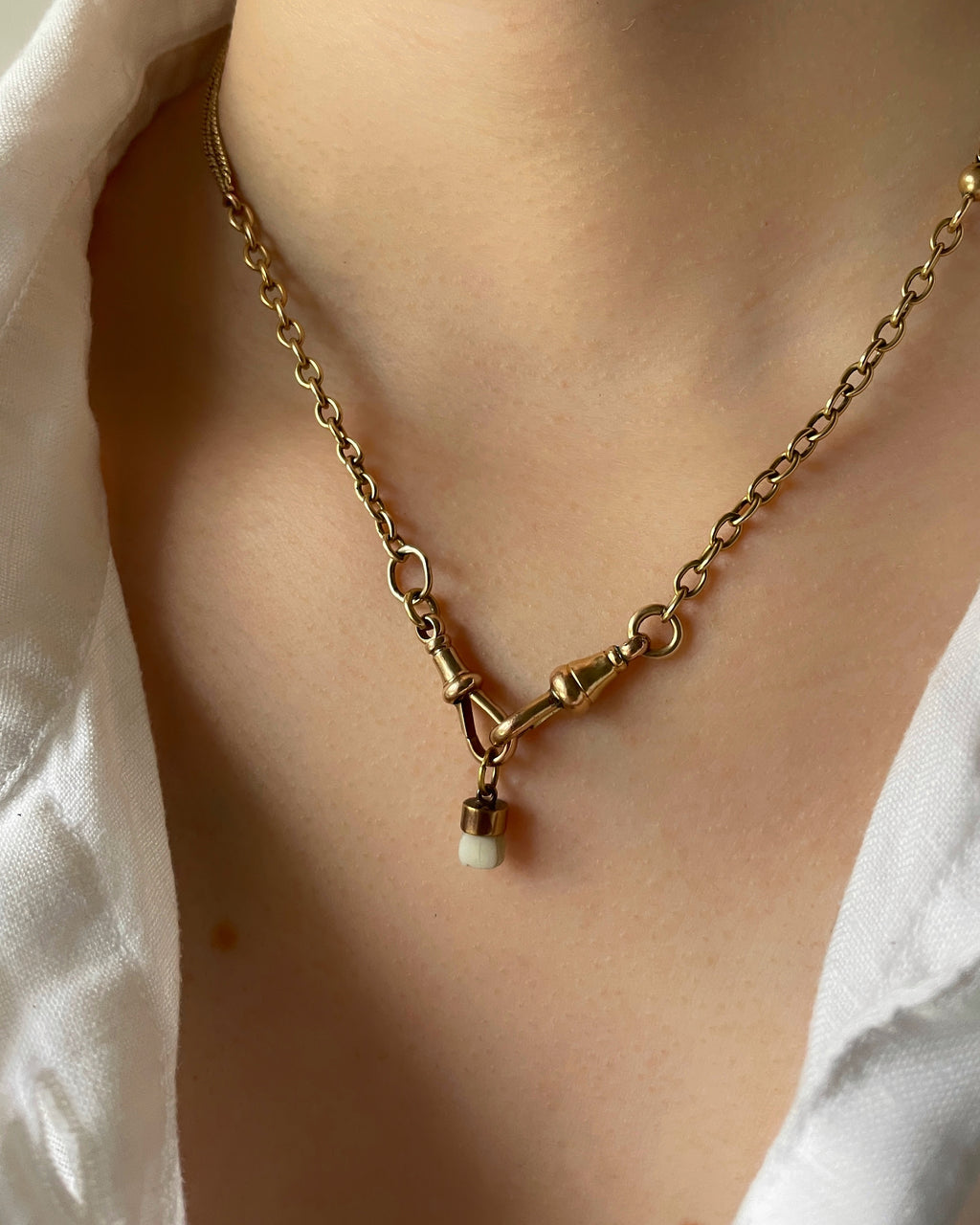 19th-Century Baby Milk Tooth Charm