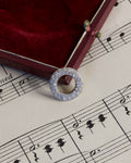 Diamond Platinum Circle Connector