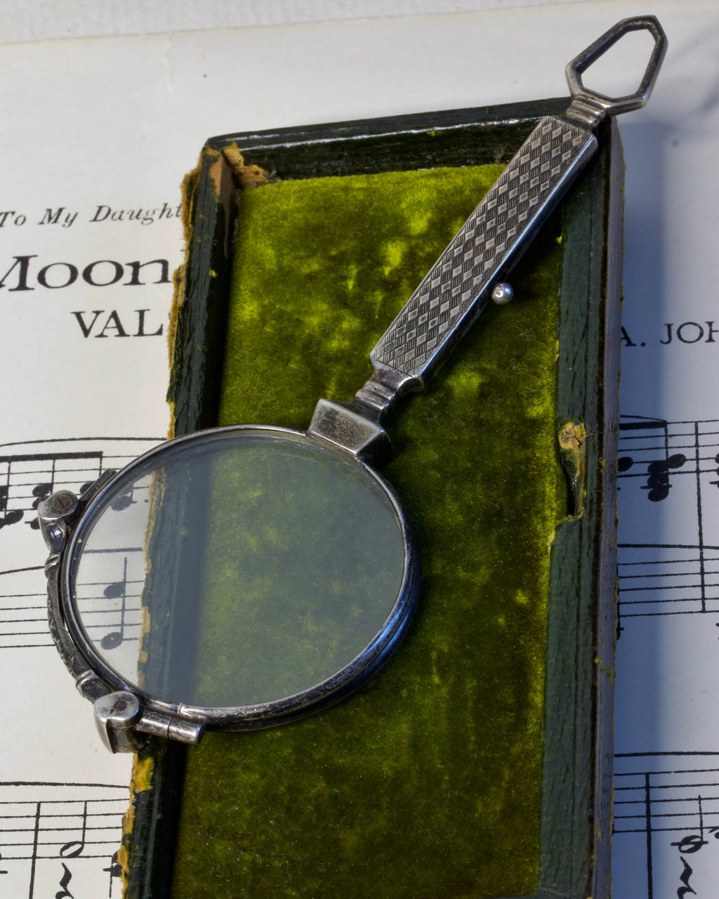 Edwardian Silver Lorgnette