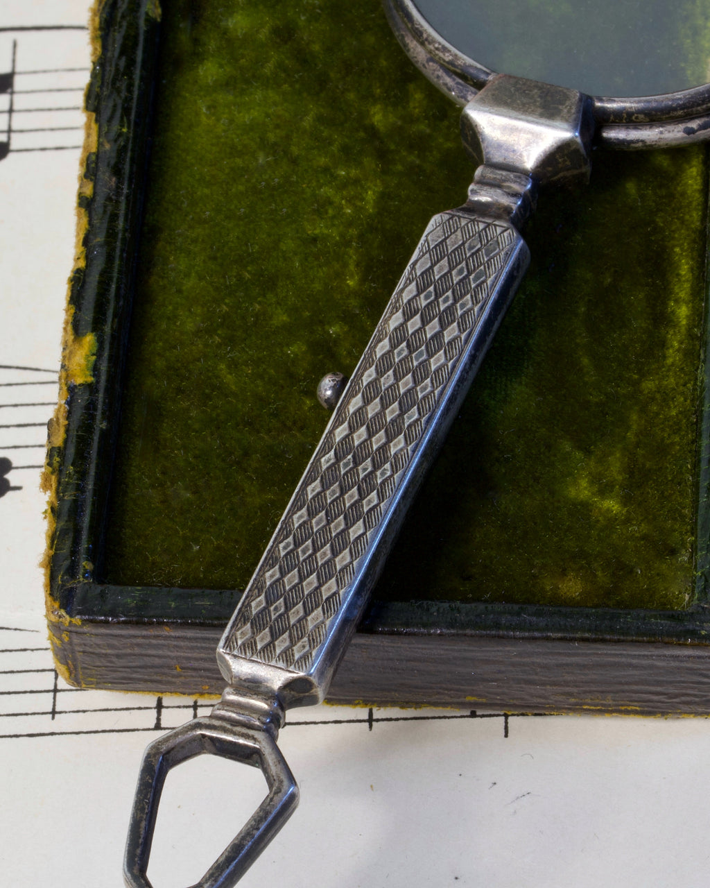 Edwardian Silver Lorgnette