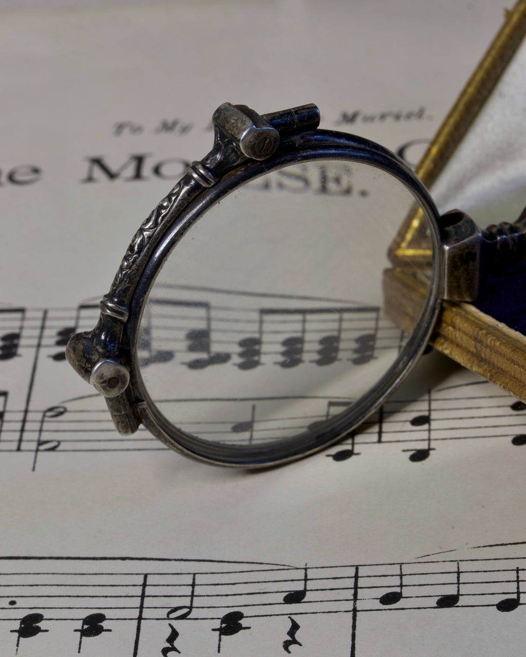 Edwardian Silver Lorgnette