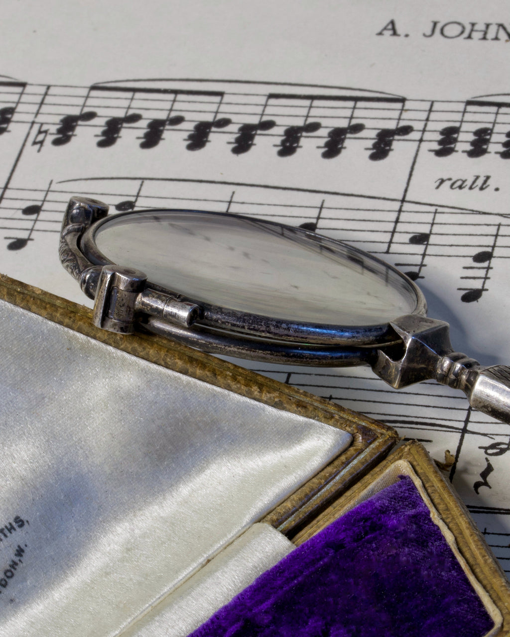 Edwardian Silver Lorgnette