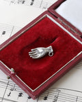 Victorian Silver Hand Charm