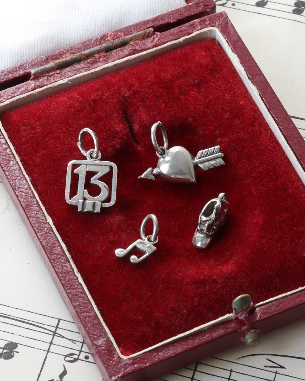 Antique Miniature Silver Charms (Sold Individually)