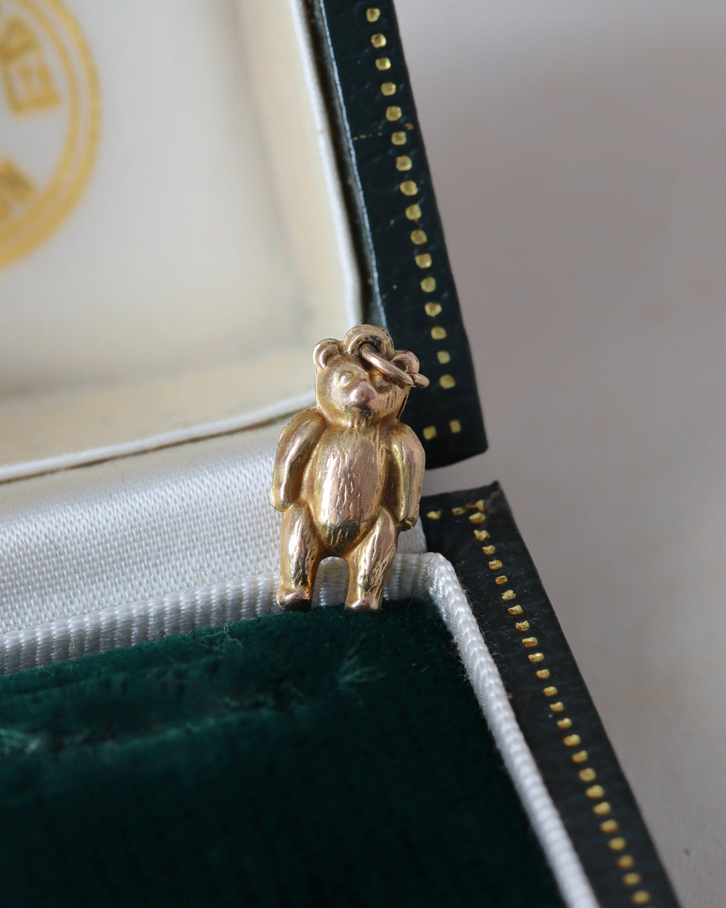 Victorian 9ct Gold Teddy Bear Charm