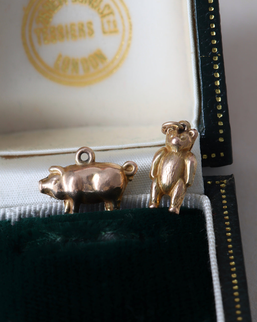 Victorian 9ct Gold Teddy Bear Charm