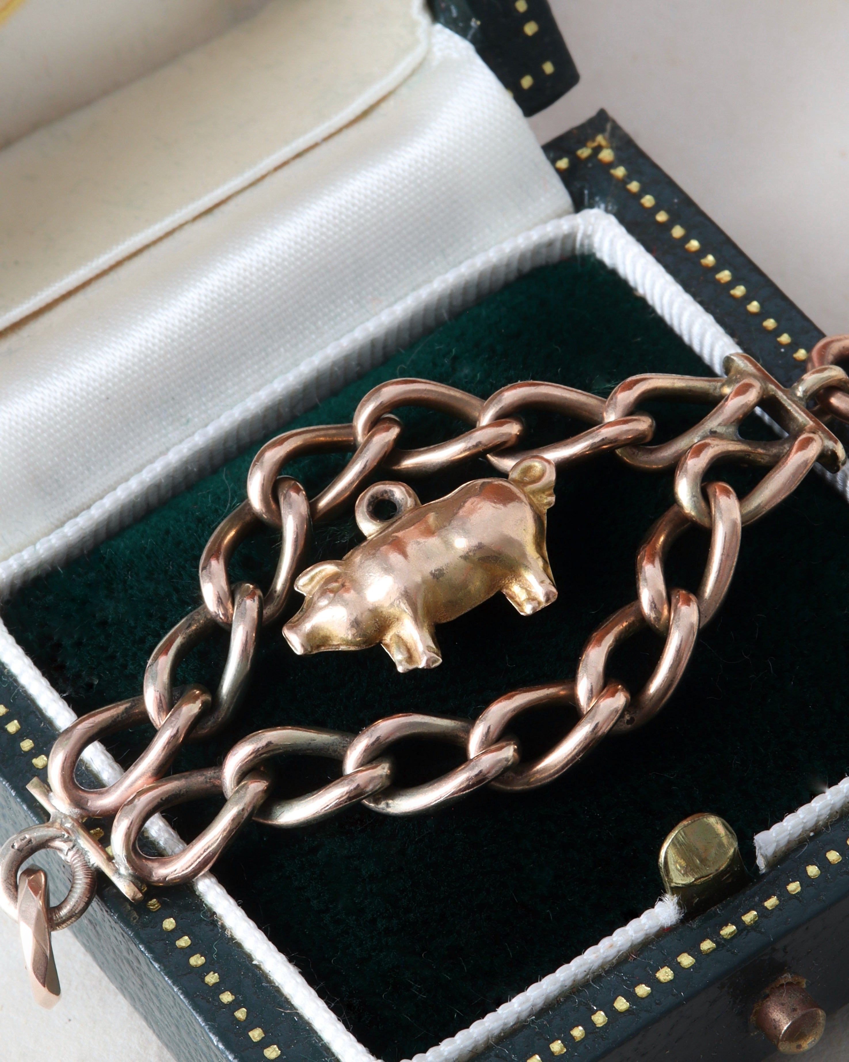 Victorian 9ct Lucky Gold Pig Charm