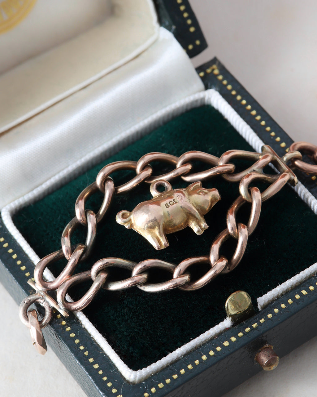 Victorian 9ct Lucky Gold Pig Charm