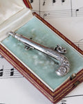 Victorian Sterling Silver Propelling Pencil Gun Pendant
