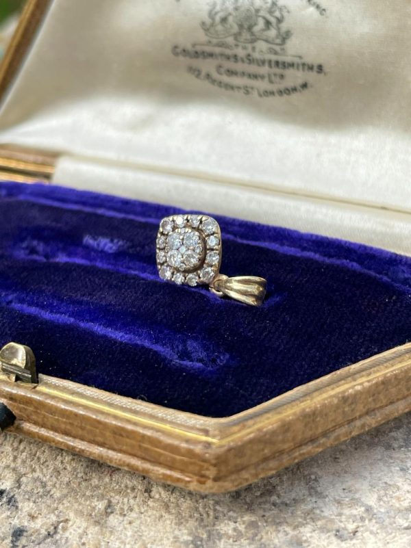 Vintage Diamond Encrusted Gold Charm - Image 3