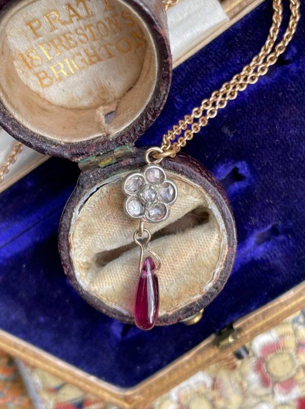 Antique Flower Conversion Charm