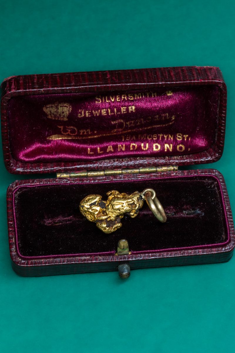 Antique Victorian Gold Nugget Charm