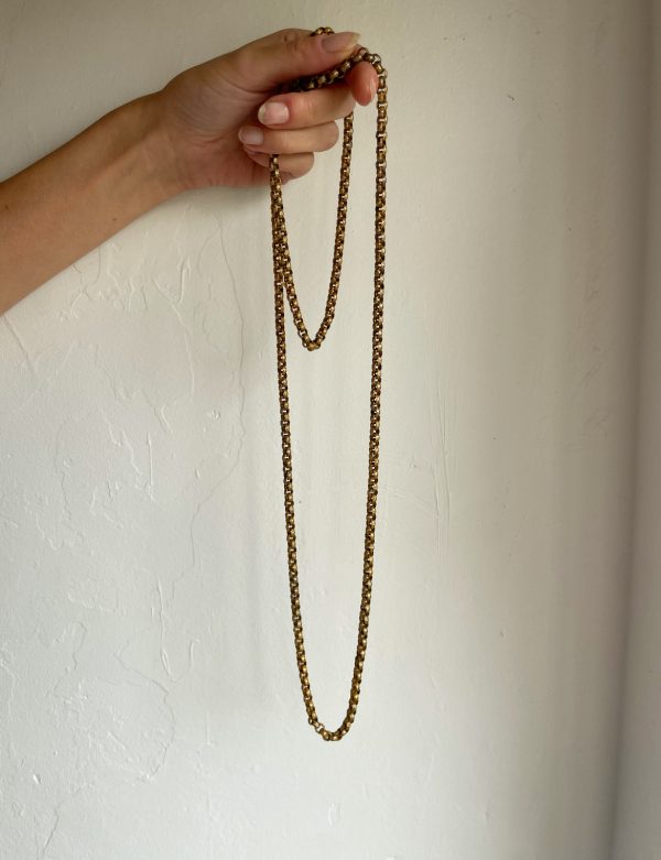 Antique Georgian Pinchbeck Guard Chain - Image 8